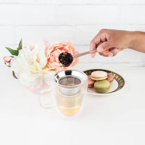 Hey There, Hot-Tea Tablespoon by Pinky Up