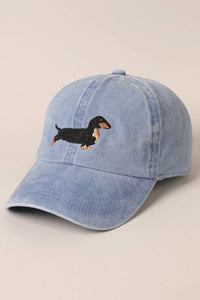 Dachshund Embroidered Baseball Hat/Cap