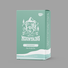 Load image into Gallery viewer, Bible Verse Tea &quot;Faith Can Move Mountains&quot; Peppermint Tea: Sample