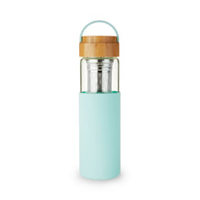 Load image into Gallery viewer, Dana Glass Travel Mug in Turquoise