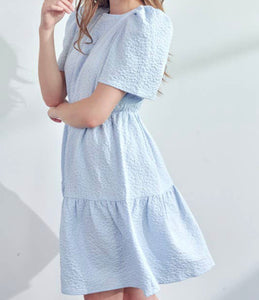 Smocked Bodice Midi Dress