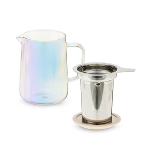 Chas Mini Glass Teapot & Infuser