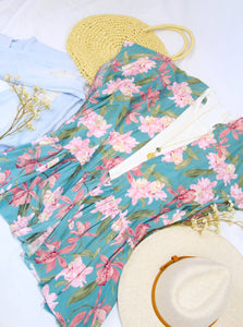 Flora Paradise | Floral Ruffle Kimono