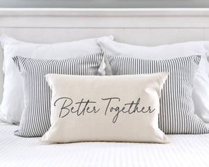 Better Together 12x20 Pillow Cover- Design 12