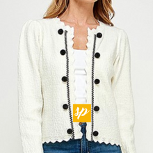 Load image into Gallery viewer, Pom Pom Detailed Cardigan