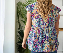 Load image into Gallery viewer, Plus Tiered Bodice With Ruffled Sleeves