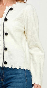 Pom Pom Detailed Cardigan
